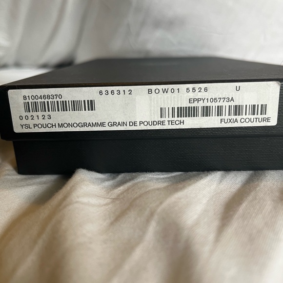 Brand new with tags YSL hot pink wallet - Picture 4 of 7